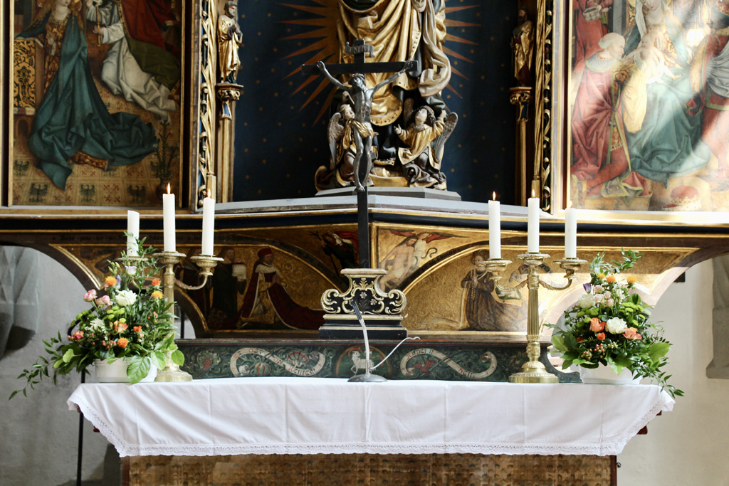 Altar Schwanenritterkapelle, Foto Hans-Martin Goede