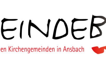 Logo Gemeindebrief Kirchengemeinden in Ansbach (rot)