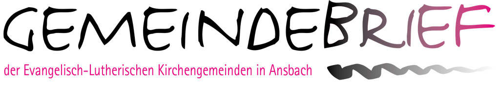 Logo Gemeindebrief Kirchengemeinden in Ansbach (pink)