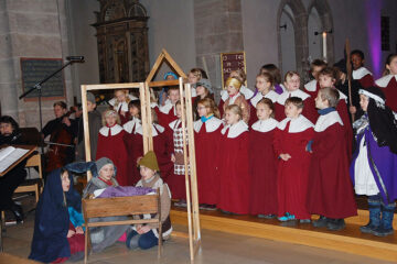 Krippenspiel der Kinderkantorei in St. Johannis