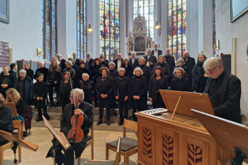 Die Ansbacher Kantorei in St. Johannis, Foto (c) B. Nachtrab