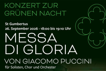 Konzert zur Grünen Nacht in St. Gumbertus 2026 Cover